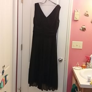 Long black dress